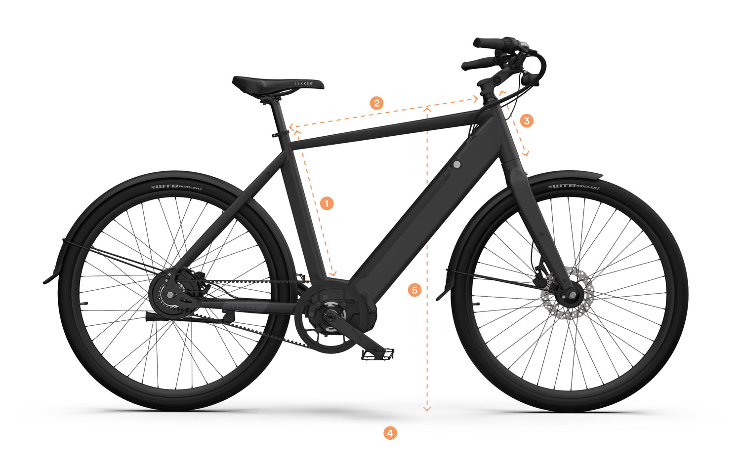 Amsterdam GT Lekker Bike size guide