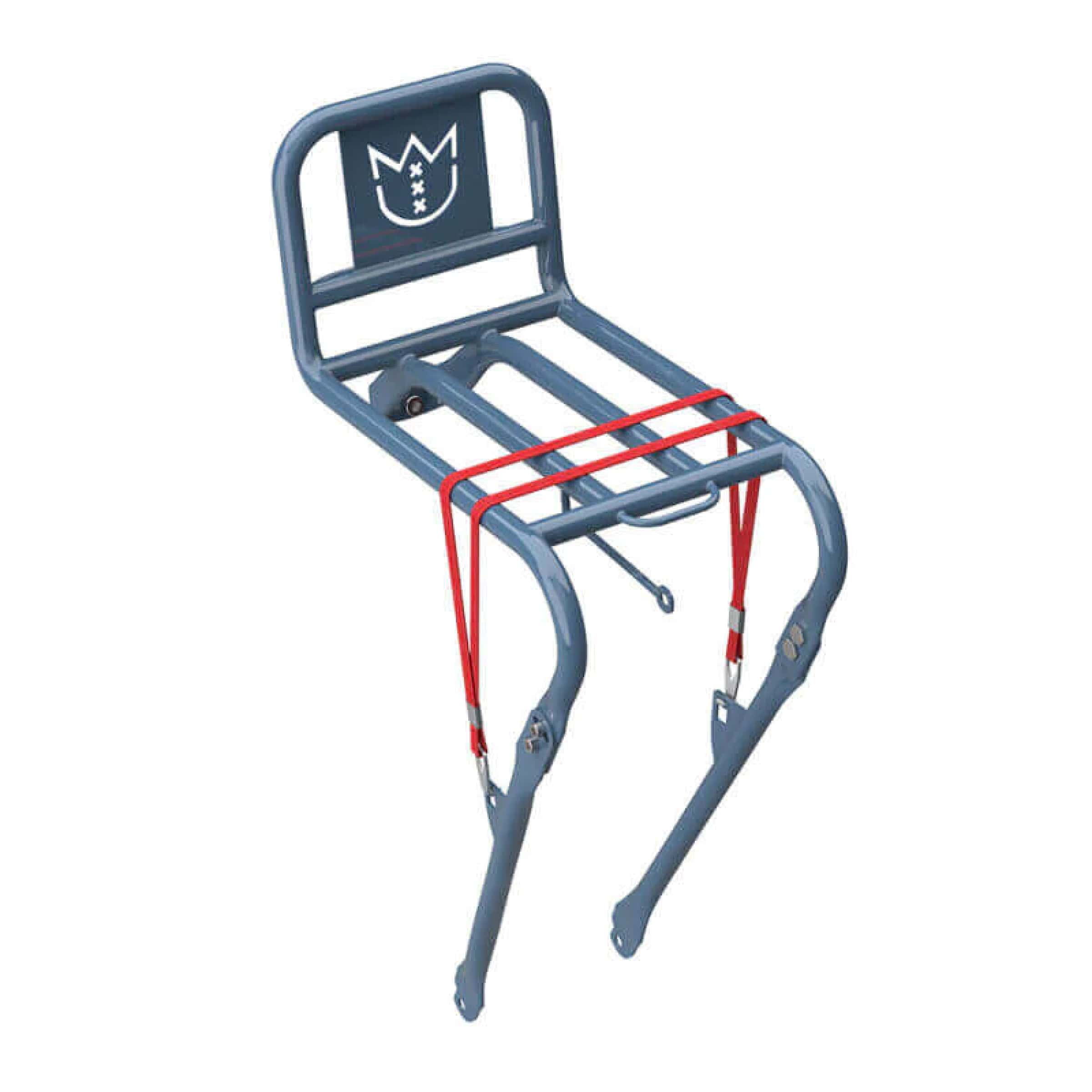 Blue bike rack on sale