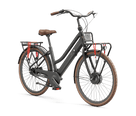 Jordaan_Urban_Dutch_Electric_Bike_Black_Front