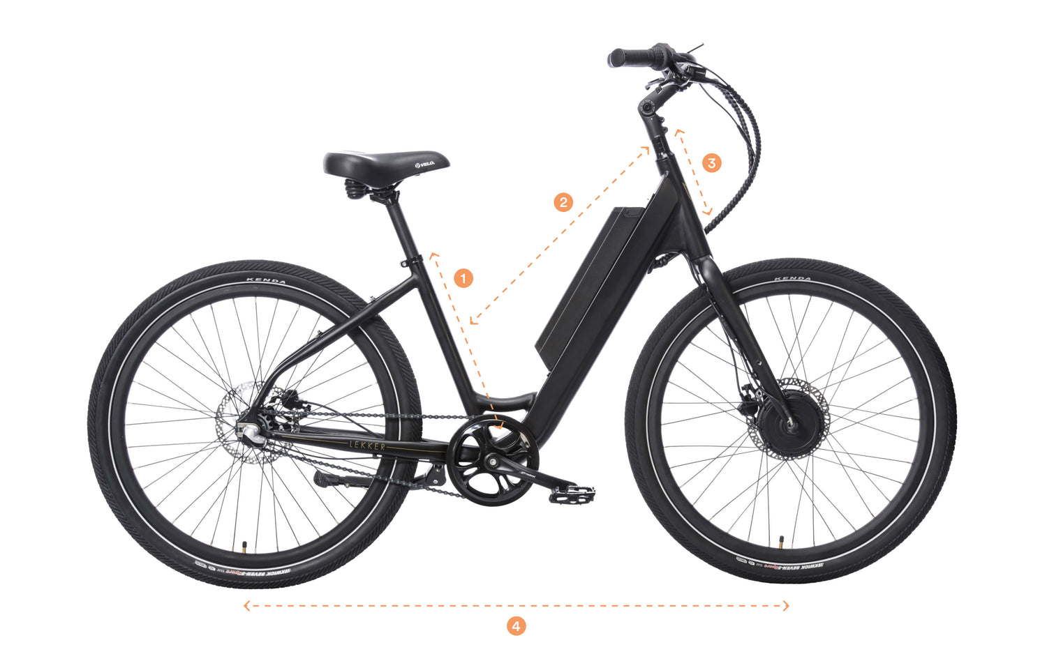 Lekker X ebike Lekker Bikes size guide