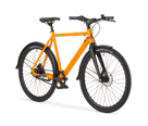 Amsterdam 8 speed conventional Lekker Bike in royal orange